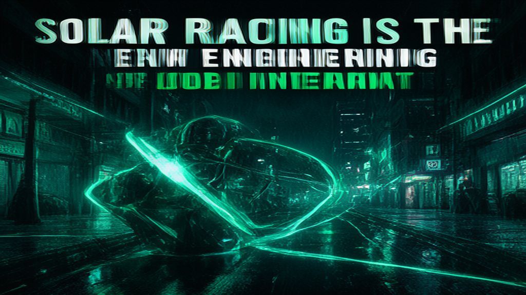 Solar Racing Is The New Engineering Job Interview